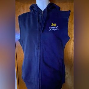 Women's Michigan Wolverines NCAA Hooded Vest